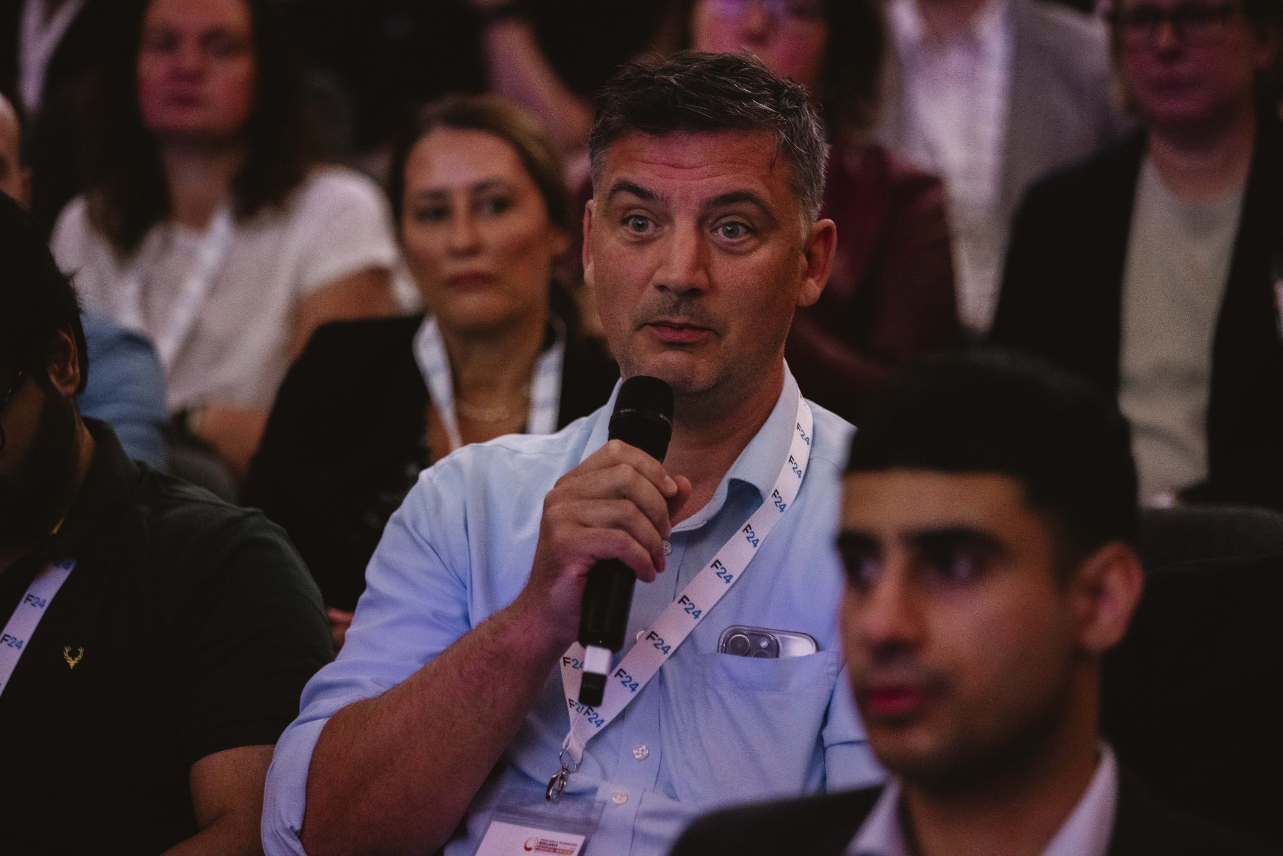 Conference speaker presentation