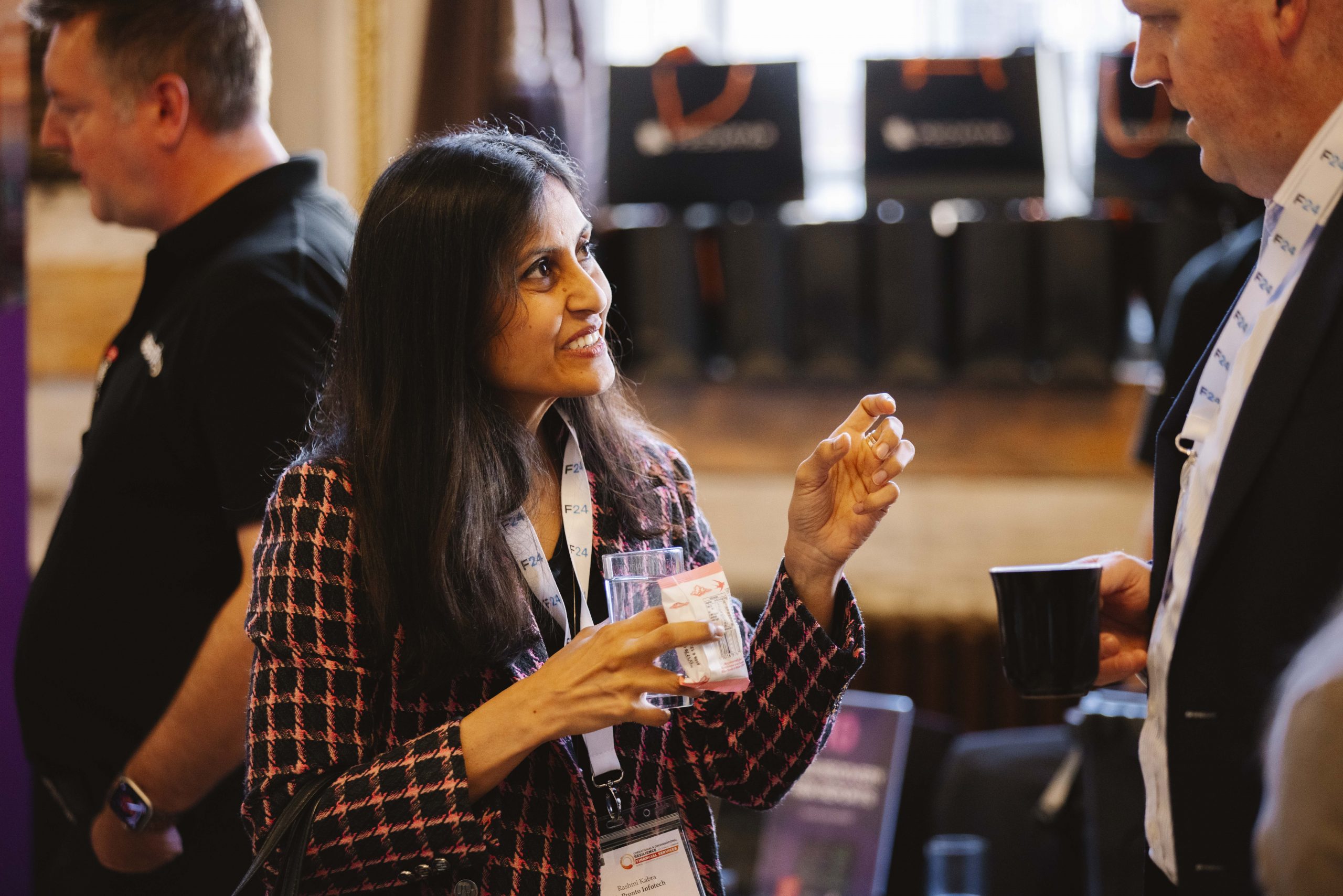 Corporate Communications Conference delegates networking