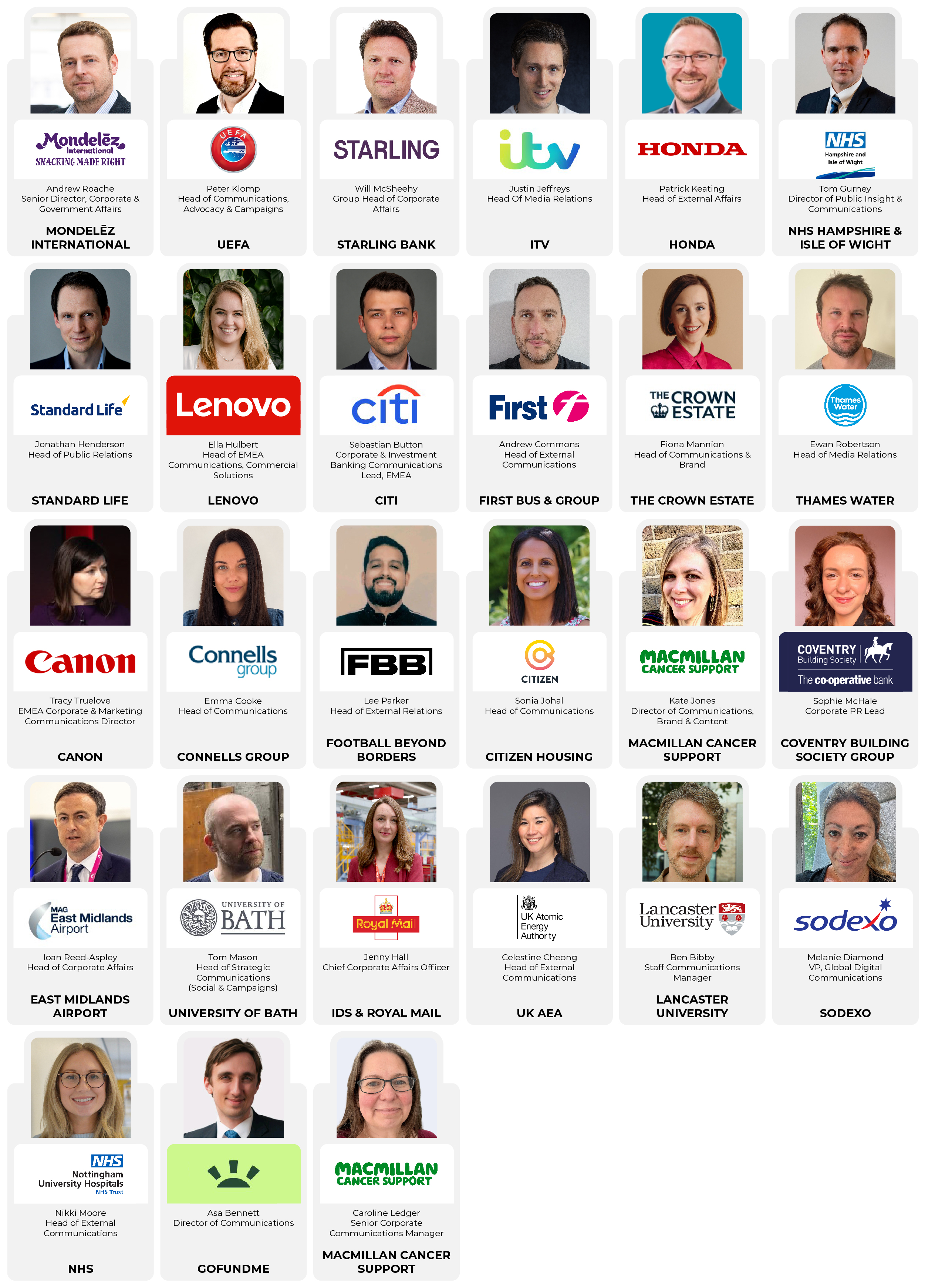 View the Corporate Communications Conference agenda